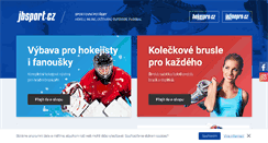 Desktop Screenshot of jbsport.cz