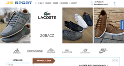 Desktop Screenshot of jbsport.com.pl